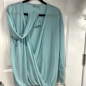 Cover up top with long sleeves Zella